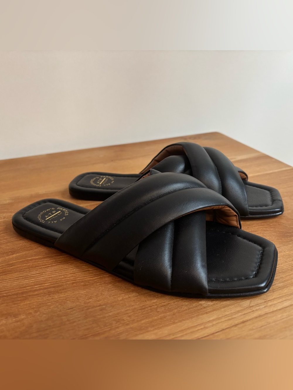 ATP ATELIER – COTTI NAPPA FLAT SANDALS 37